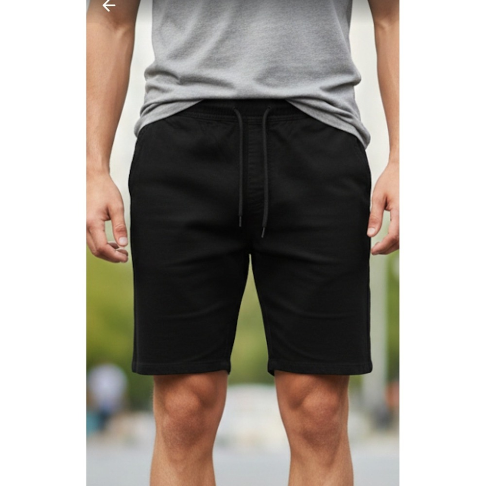 London Fog Collection Stretch Men's‎ Black Shorts Pants Size XL